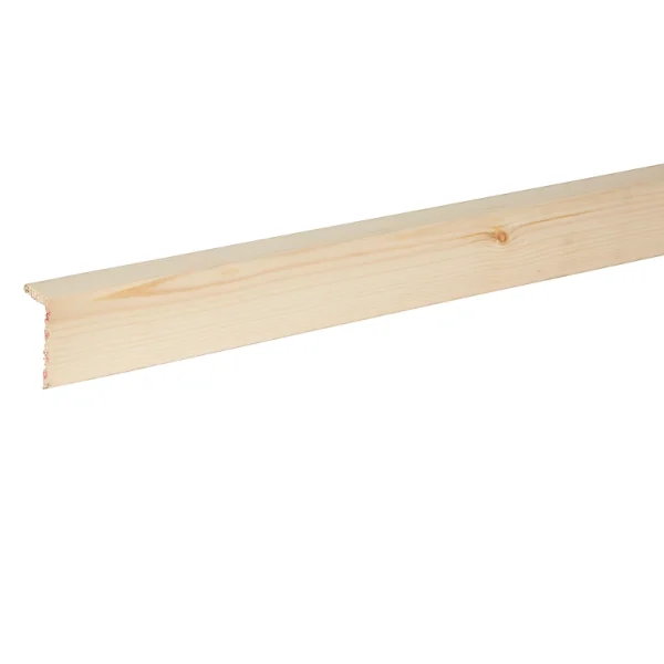 Castorama Baguette D’angle Arrondie Pin 27 X 45 Mm L.2,4 M prix le plus bas 1