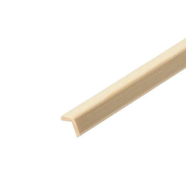 Castorama Baguette D’angle Rabotée Pin 20 X 20 Mm L.2,4 M 1