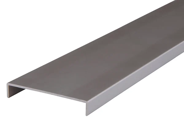 Castorama Nez De Cloison Aluminium Alu 10 X 74 Mm L.2,6 M 1